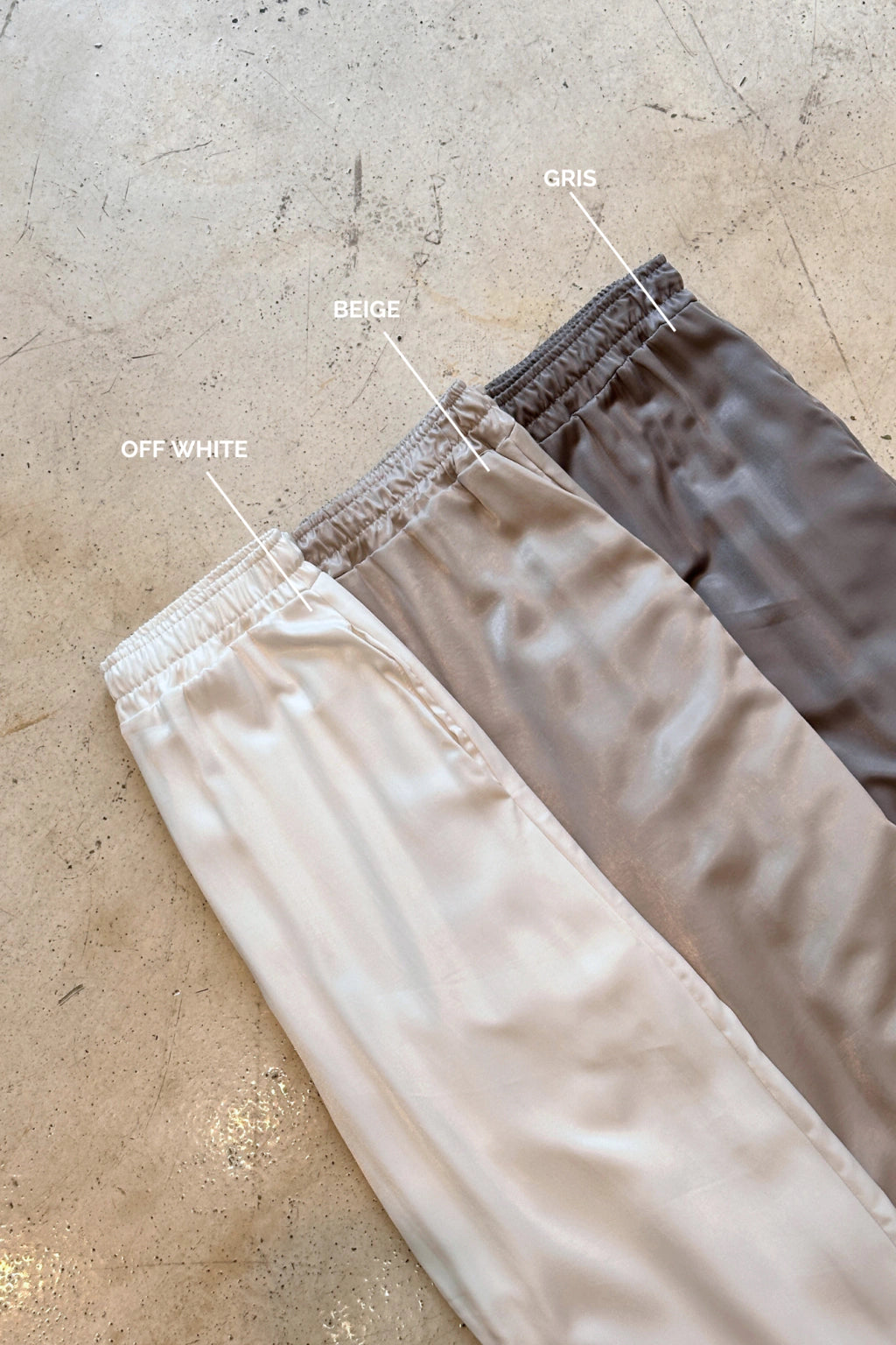 Pantalón seda Mónaco